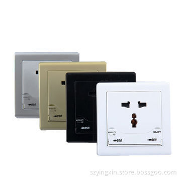 Smart dual USB charging wall socket, CE certified